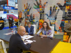 Гости прямого эфира на стенде МСС выставки "Металл-Экспо'2017"