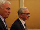 Вииктор Рашников, председатель совета директоров ММК и Александр Шохин, президент РСПП (слева направо)